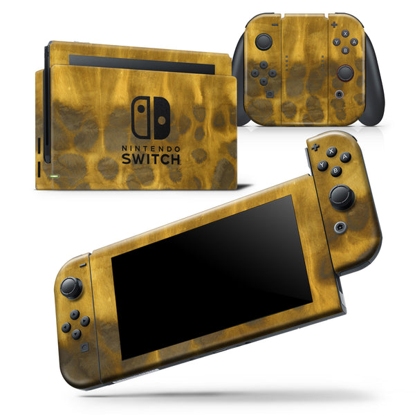Golden Wheat Field Caverns - Skin Wrap Decal for Nintendo Switch Lite Console & Dock - 3DS XL - 2DS - Pro - DSi - Wii - Joy-Con Gaming Controller