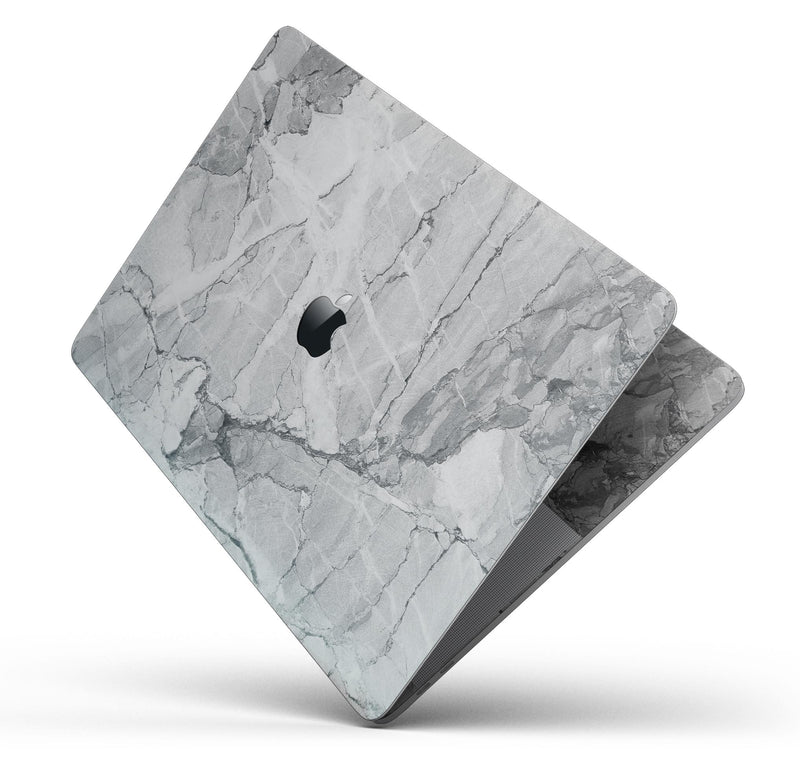 Gray Slate Marble - Skin Decal Wrap Kit Compatible with the Apple MacBook Pro, Pro with Touch Bar or Air (11", 12", 13", 15" & 16" - All Versions Available)
