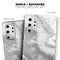 Gray Slate Marble V26 - Full Body Skin Decal Wrap Kit for Samsung Galaxy Phones