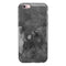 Gray Watercolor Stripes iPhone 6/6s or 6/6s Plus 2-Piece Hybrid INK-Fuzed Case