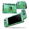 Green 2 Absorbed Watercolor Texture - Skin Wrap Decal for Nintendo Switch Lite Console & Dock - 3DS XL - 2DS - Pro - DSi - Wii - Joy-Con Gaming Controller