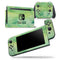Green 321 Absorbed Watercolor Texture - Skin Wrap Decal for Nintendo Switch Lite Console & Dock - 3DS XL - 2DS - Pro - DSi - Wii - Joy-Con Gaming Controller
