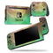 Green 8643 Absorbed Watercolor Texture - Skin Wrap Decal for Nintendo Switch Lite Console & Dock - 3DS XL - 2DS - Pro - DSi - Wii - Joy-Con Gaming Controller