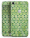 Green Sorted Large Watercolor Polka Dots - Skin-kit for the iPhone 8 or 8 Plus