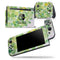 Green WaterColor Texture - Skin Wrap Decal for Nintendo Switch Lite Console & Dock - 3DS XL - 2DS - Pro - DSi - Wii - Joy-Con Gaming Controller