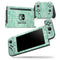 Green Watercolor Arches Pattern - Skin Wrap Decal for Nintendo Switch Lite Console & Dock - 3DS XL - 2DS - Pro - DSi - Wii - Joy-Con Gaming Controller