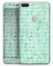 Green Watercolor Arches Pattern - Skin-kit for the iPhone 8 or 8 Plus