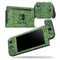 Green Watercolor Cross Hatch - Skin Wrap Decal for Nintendo Switch Lite Console & Dock - 3DS XL - 2DS - Pro - DSi - Wii - Joy-Con Gaming Controller