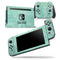 Green and Blue Watercolor Polka Dot Pattern - Skin Wrap Decal for Nintendo Switch Lite Console & Dock - 3DS XL - 2DS - Pro - DSi - Wii - Joy-Con Gaming Controller
