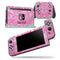 Green and Pink Tribal v3 - Skin Wrap Decal for Nintendo Switch Lite Console & Dock - 3DS XL - 2DS - Pro - DSi - Wii - Joy-Con Gaming Controller