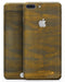 Grunge Dark Golden Stripes - Skin-kit for the iPhone 8 or 8 Plus