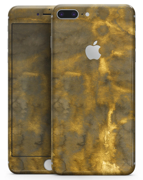 Grunge Golden Caverns - Skin-kit for the iPhone 8 or 8 Plus