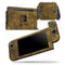 Grunge Golden Watercolor V1 - Skin Wrap Decal for Nintendo Switch Lite Console & Dock - 3DS XL - 2DS - Pro - DSi - Wii - Joy-Con Gaming Controller