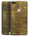 Grunge Golden Watercolor V1 - Skin-kit for the iPhone 8 or 8 Plus