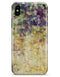 Grungy Abstract Purple Mosaic - iPhone X Clipit Case
