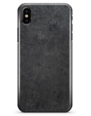 Grungy Black and GRay Surface - iPhone X Clipit Case