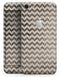 Grungy Faded Horizontal Chevron Pattern - Skin-kit for the iPhone 8 or 8 Plus