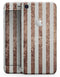 Grungy Mud Puddle Veritcal Stripes - Skin-kit for the iPhone 8 or 8 Plus
