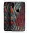 Grungy Orange and Teal Dyed Wood Surface - iPhone XS MAX, XS/X, 8/8+, 7/7+, 5/5S/SE Skin-Kit (All iPhones Avaiable)
