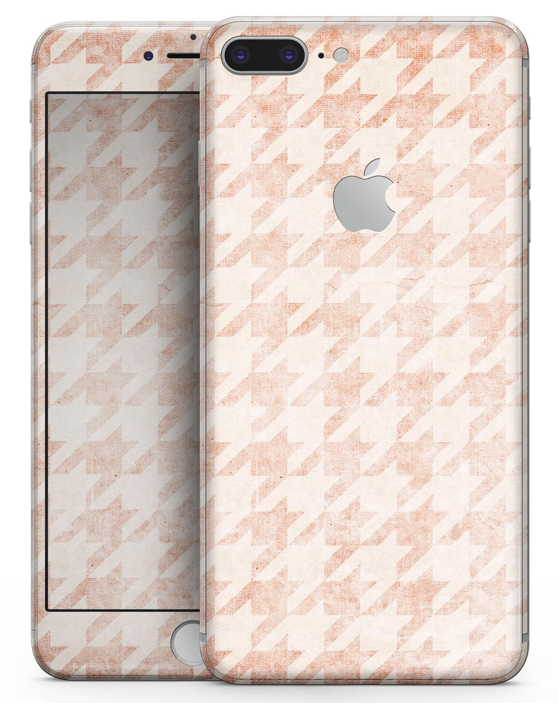 Grungy Tangerine Dream Pattern - Skin-kit for the iPhone 8 or 8 Plus