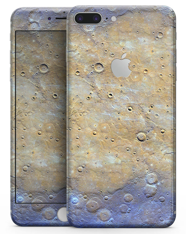 Grungy Watercolor Boiling Surface - Skin-kit for the iPhone 8 or 8 Plus