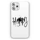 Happy Splatter - Skin-Kit compatible with the Apple iPhone 12, 12 Pro Max, 12 Mini, 11 Pro or 11 Pro Max (All iPhones Available)