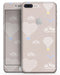 Heart Air Balloons with Blue Birds - Skin-kit for the iPhone 8 or 8 Plus