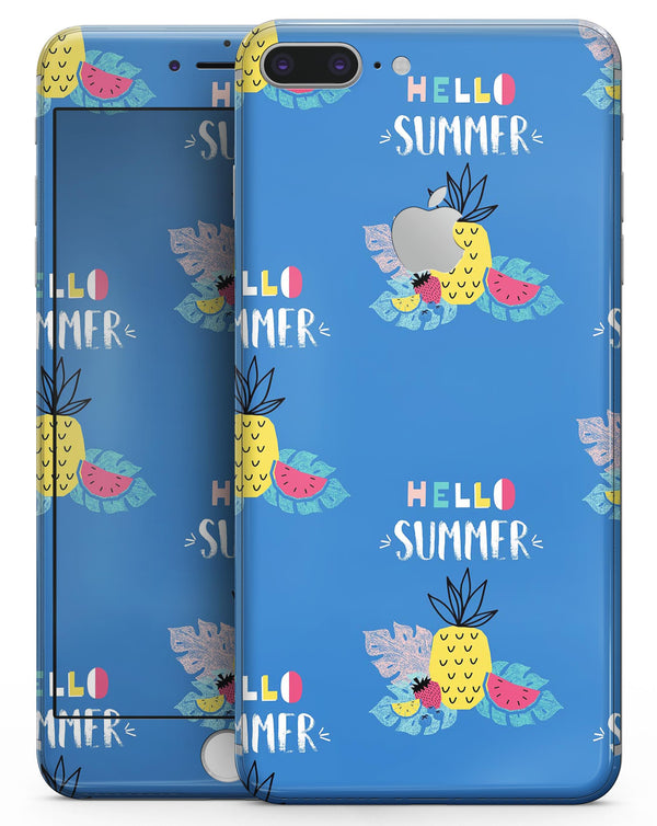 Hello Summer Love v1 - Skin-kit for the iPhone 8 or 8 Plus