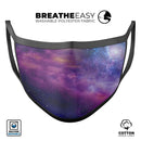 Here's to Another Space Adventure - Made in USA Mouth Cover Unisex Anti-Dust Cotton Blend Reusable & Washable Face Mask with Adjustable Sizing for Adult or Child