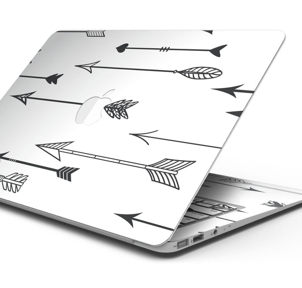 Hipster Arrow Pattern - Skin Decal Wrap Kit Compatible with the Apple MacBook Pro, Pro with Touch Bar or Air (11", 12", 13", 15" & 16" - All Versions Available)