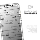 Hipster Arrow Pattern - Skin-Kit compatible with the Apple iPhone 12, 12 Pro Max, 12 Mini, 11 Pro or 11 Pro Max (All iPhones Available)