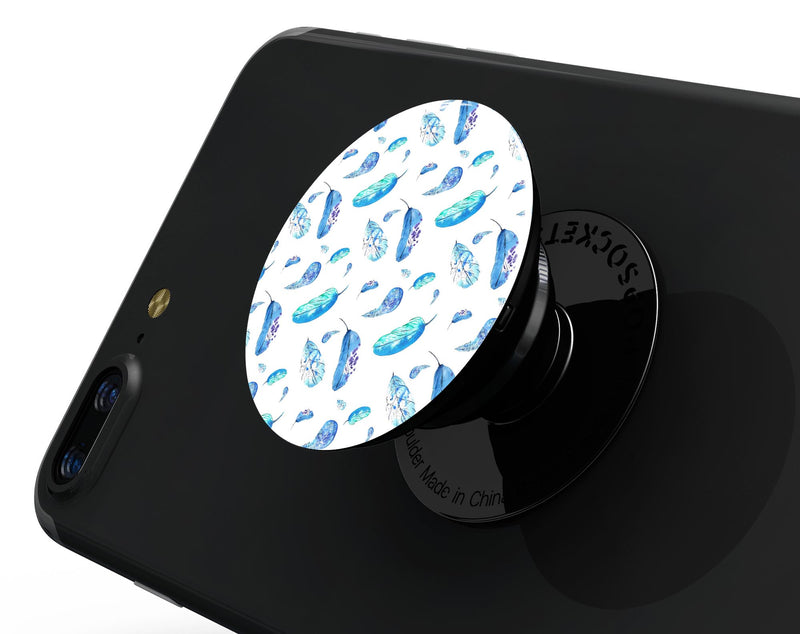 Hipster Feather Pattern - Skin Kit for PopSockets and other Smartphone Extendable Grips & Stands