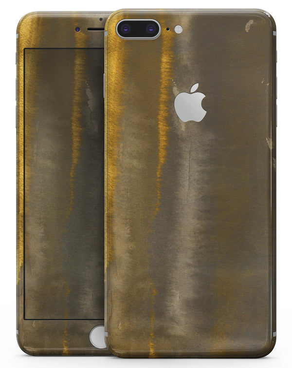 Horizontal Gold Landscape - Skin-kit for the iPhone 8 or 8 Plus