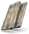 Horizontal Planks with Chipped Blue - Skin-kit for the iPhone 8 or 8 Plus