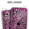 Hot Pink Cheetah Animal Print - Skin-Kit compatible with the Apple iPhone 12, 12 Pro Max, 12 Mini, 11 Pro or 11 Pro Max (All iPhones Available)