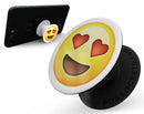 In Love Emoticon Emoji - Skin Kit for PopSockets and other Smartphone Extendable Grips & Stands