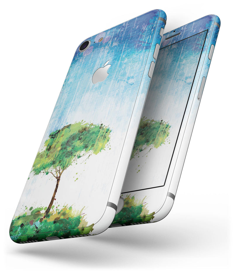 Individual Tree Splatter - Skin-kit for the iPhone 8 or 8 Plus