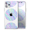 Iridescent Dahlia v5 - Skin-Kit compatible with the Apple iPhone 12, 12 Pro Max, 12 Mini, 11 Pro or 11 Pro Max (All iPhones Available)