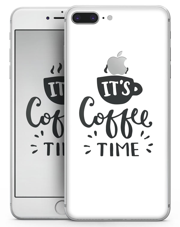 Its Coffee Time - Skin-kit for the iPhone 8 or 8 Plus