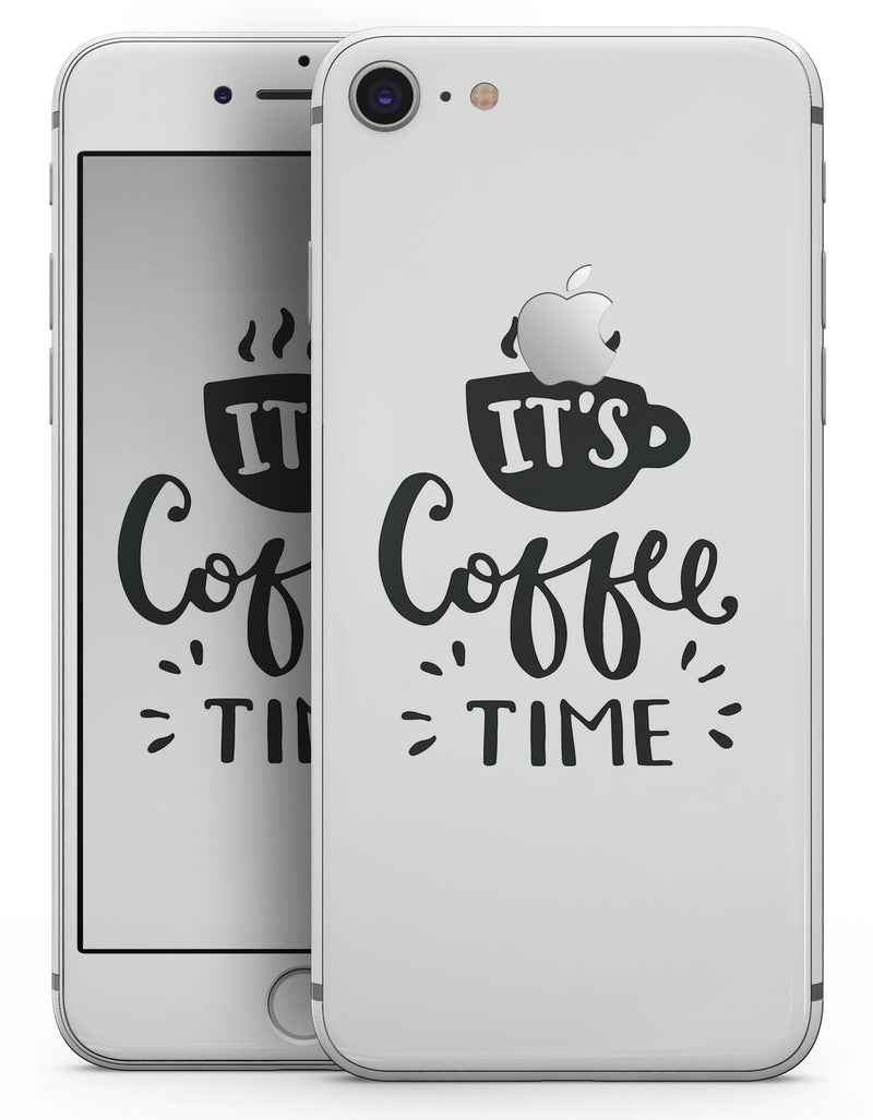 Its Coffee Time - Skin-kit for the iPhone 8 or 8 Plus