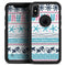 Jumping Fish Repeating Pattern - Skin Kit for the iPhone OtterBox Cases