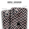 Karamfila Marble & Rose Gold Chevron v10 - Skin-Kit compatible with the Apple iPhone 12, 12 Pro Max, 12 Mini, 11 Pro or 11 Pro Max (All iPhones Available)
