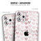 Karamfila Marble & Rose Gold Hearts v3 - Skin-Kit compatible with the Apple iPhone 12, 12 Pro Max, 12 Mini, 11 Pro or 11 Pro Max (All iPhones Available)