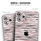 Karamfila Marble & Rose Gold Striped v8 - Skin-Kit compatible with the Apple iPhone 12, 12 Pro Max, 12 Mini, 11 Pro or 11 Pro Max (All iPhones Available)
