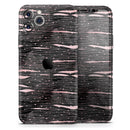 Karamfila Marble & Rose Gold Striped v9 - Skin-Kit compatible with the Apple iPhone 12, 12 Pro Max, 12 Mini, 11 Pro or 11 Pro Max (All iPhones Available)