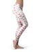 Karamfila Marble & Rose Gold Hearts v3 - All Over Print Womens Leggings / Yoga or Workout Pants