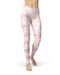 Karamfila Marble & Rose Gold Striped v5 - All Over Print Womens Leggings / Yoga or Workout Pants
