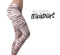 Karamfila Marble & Rose Gold Striped v8 - All Over Print Womens Leggings / Yoga or Workout Pants
