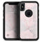 Karamfila Silver & Pink Marble V12 - Skin Kit for the iPhone OtterBox Cases