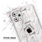 Karamfila Silver & Pink Marble V1 - Skin-Kit compatible with the Apple iPhone 12, 12 Pro Max, 12 Mini, 11 Pro or 11 Pro Max (All iPhones Available)